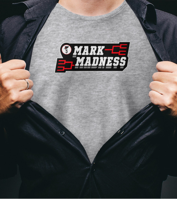 Csc Gamblin' Gauchos Mark Madness Basketball Tournament Bracket T-Shirt