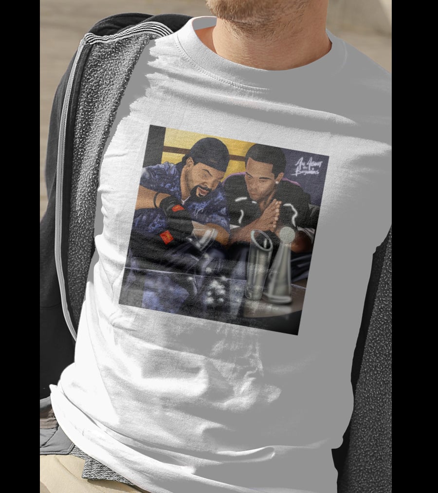 20 Years All About The Benjamins Ice Cube Mike Win On Set Scènes All About The Benjamins T-Shirt