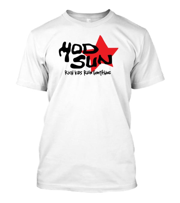 Mod Sun Rich Kids Ruin Everything Red Star T-Shirt