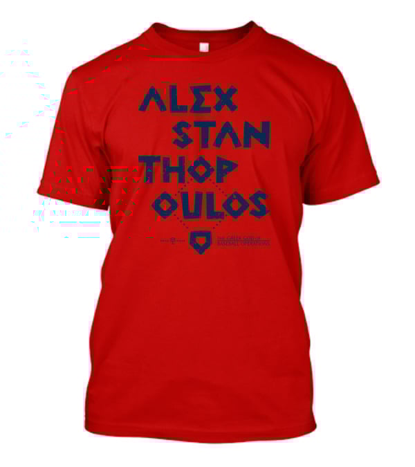Alex Stanthopoulos The Greek God Of Baseball Operations Rotowear Merch T-Shirt