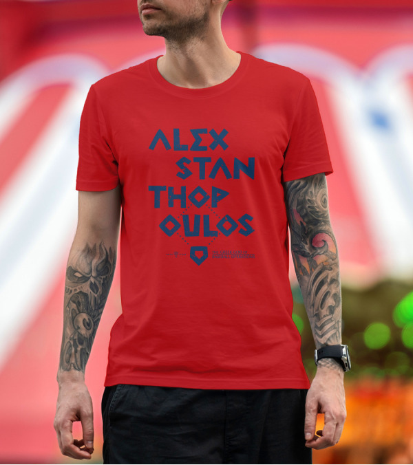 Premium T-Shirt: Alex Stanthopoulos The Greek God of Baseball Operations Rotowear Merch T-Shirt Alex Stanthopoulos The Greek God of Baseball Operations Rotowear Merch T-Shirt