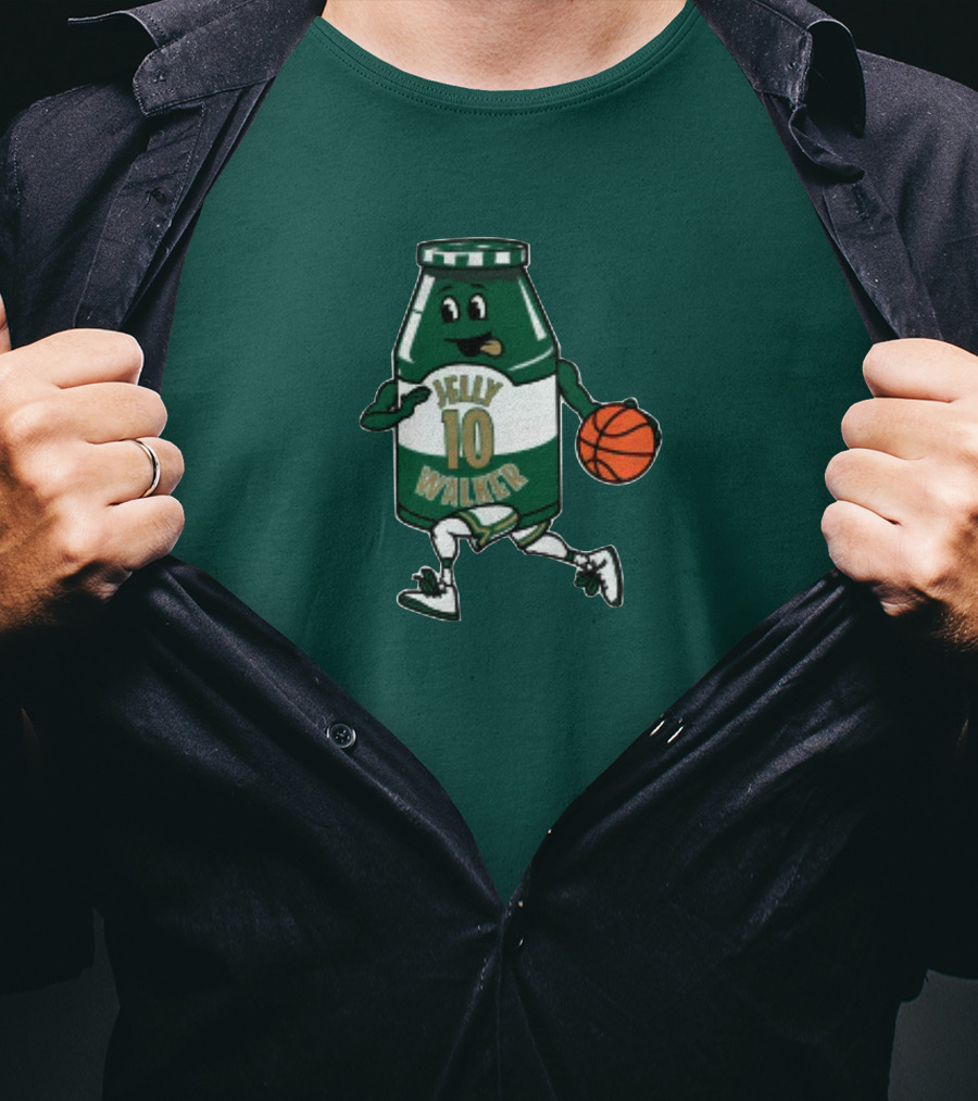 Big Cat Jelly Walker 10 Basketball Character Fight To It T-Shirt