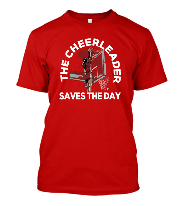 Cassidy Cerny The Cheerleader Saves The Day Basketball Hoop运动鞋 T-Shirt