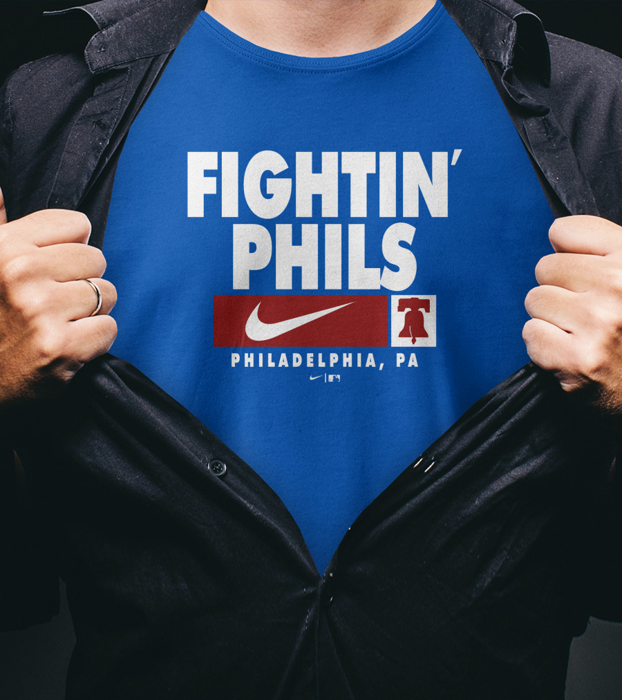 Fightin' Phils Philadelphia PA Liberty Bell T-Shirt