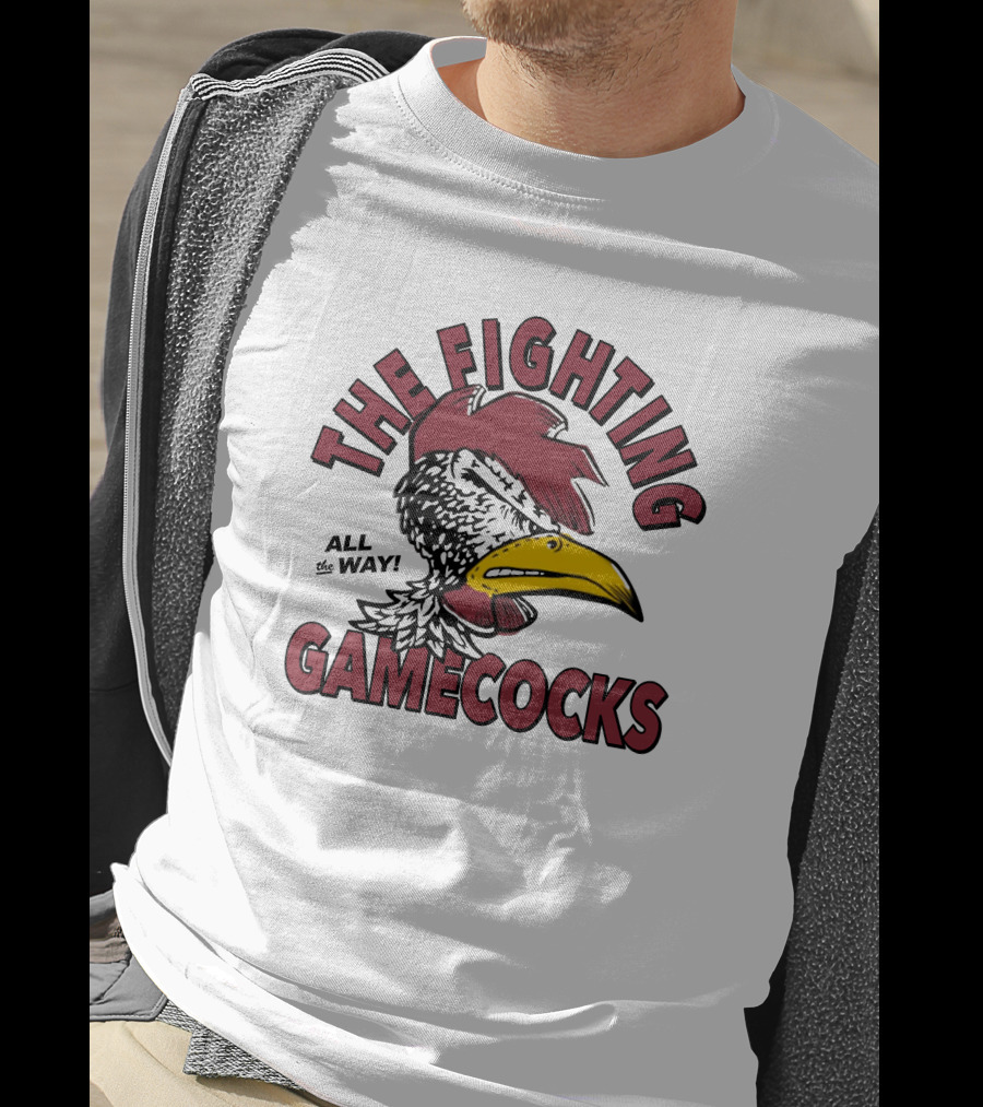 Homefield South Carolina The Fighting Gamecocks All The Way T-Shirt