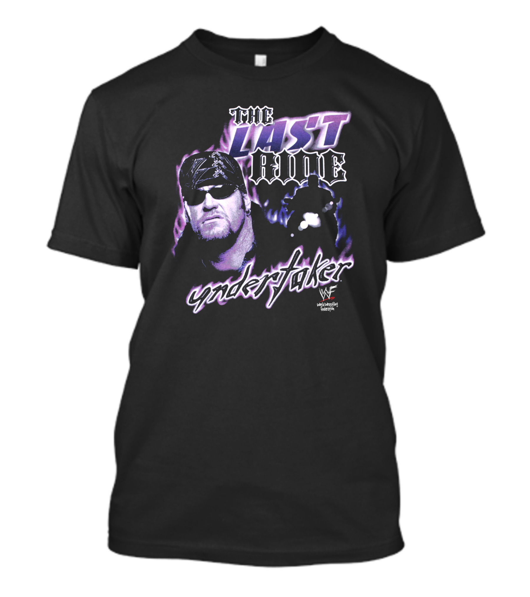 The Last Ride Undertaker WWF Stashpages Store T-Shirt