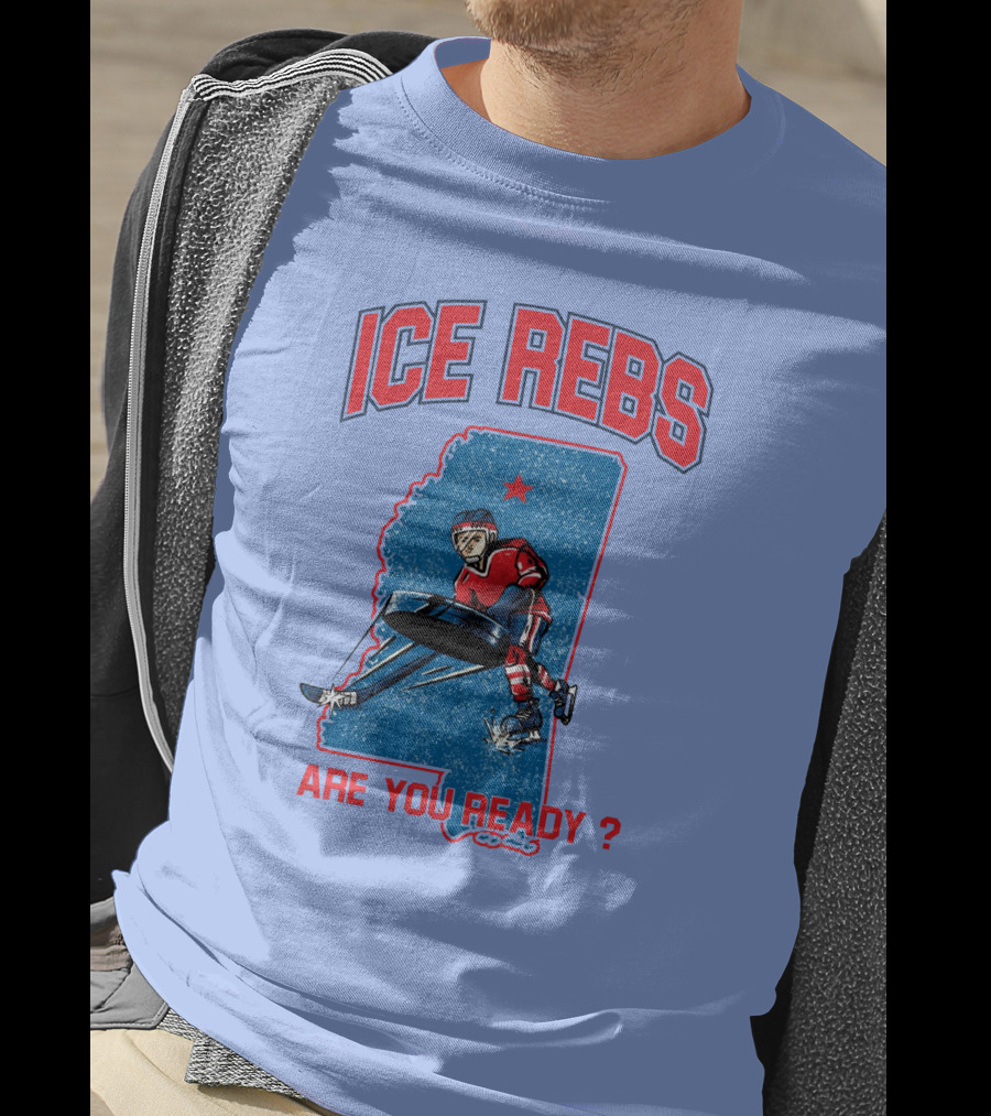 Ole Miss Ice Hockey Ice Rebs Are You Ready? T-Shirt