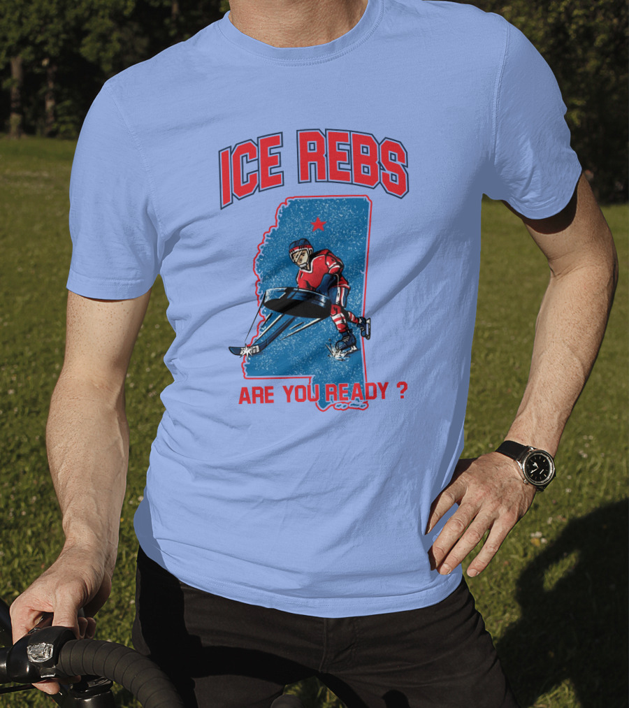Ole Miss Ice Hockey Ice Rebs Are You Ready? T-Shirt