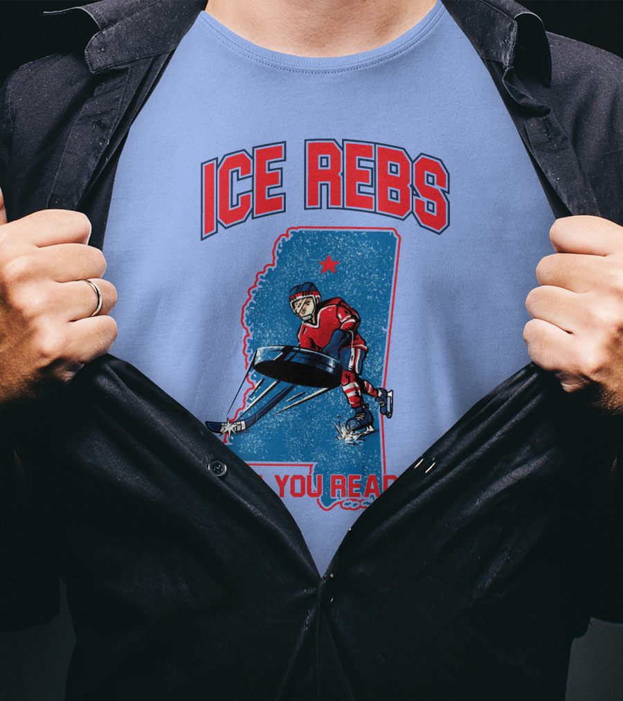 Ole Miss Ice Hockey Ice Rebs Are You Ready? T-Shirt