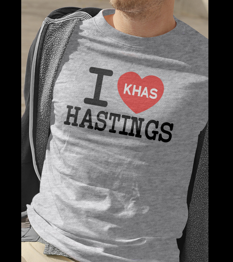 I Love Khas Hastings T-Shirt