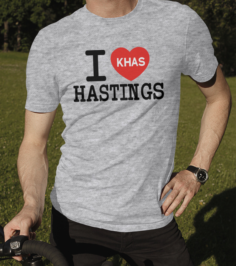I Love Khas Hastings T-Shirt