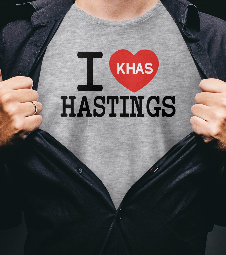 I Love Khas Hastings T-Shirt