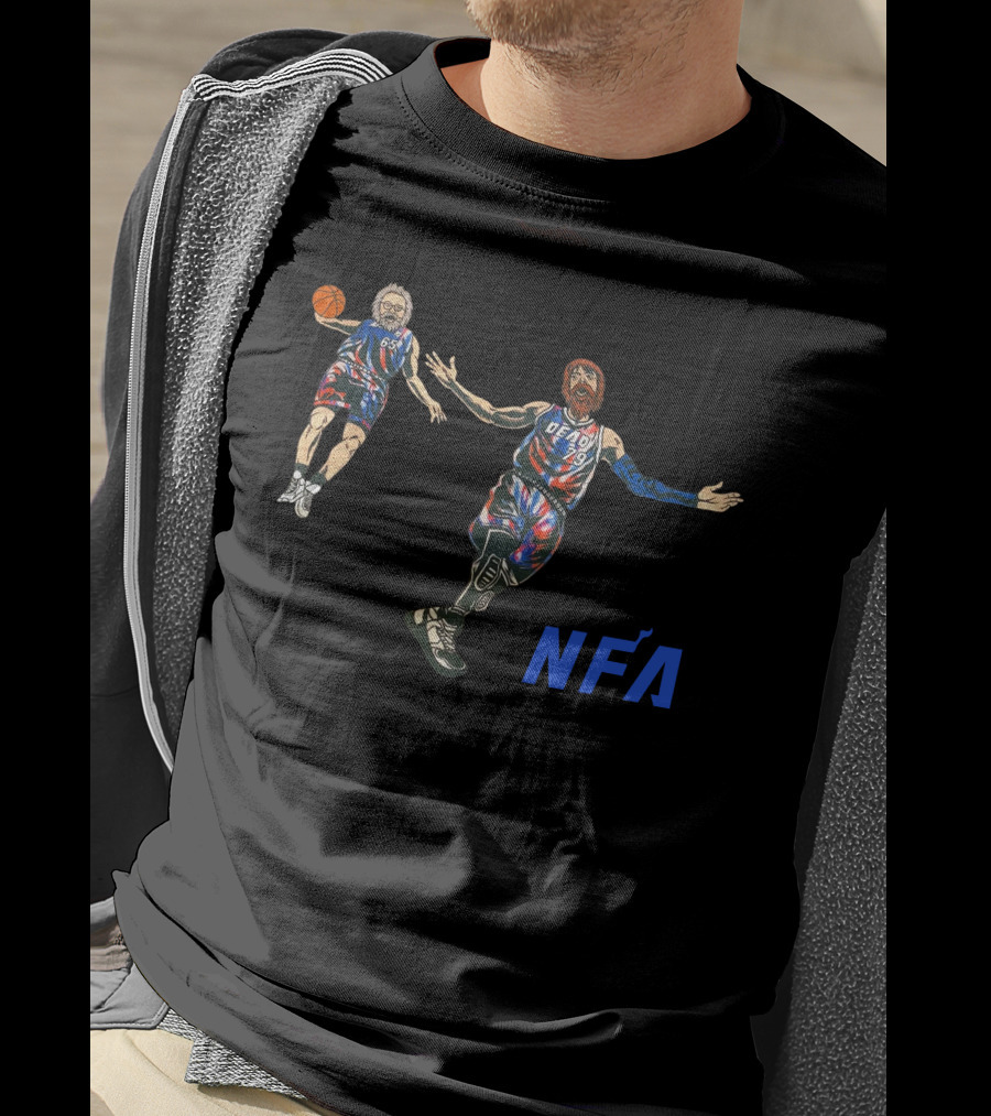 Big Cat NFA Jerry And Brent Dunk Dead 79 Basketball T-Shirt