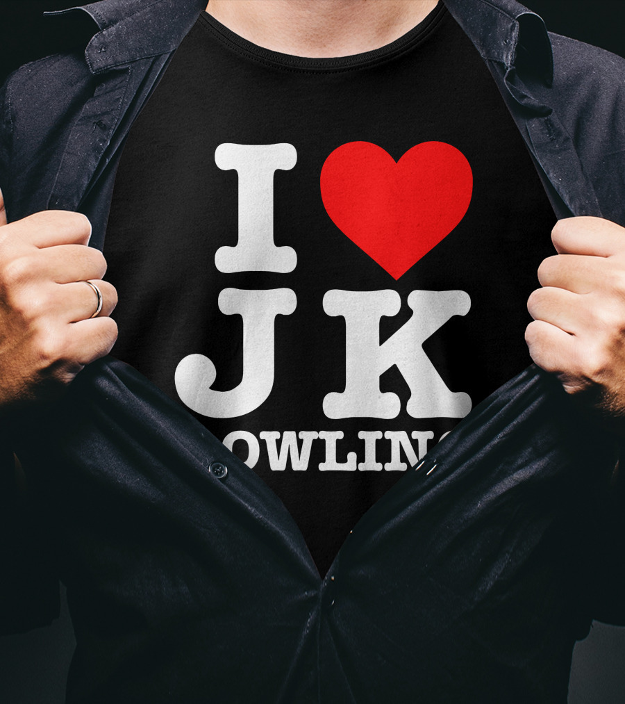 Punished Catboy Mete I Love JK Rowling Heart T-Shirt