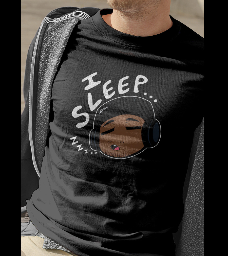I Sleep Omni Merch Headphones Zzz Black Beanie T-Shirt