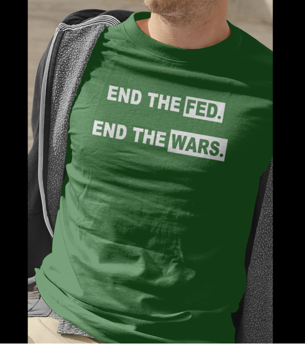 End The Fed End The Wars Shmichard Schmerez T-Shirt