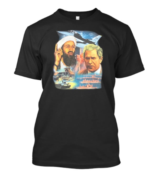 Illusive Music Merch Pure Evil Gas Station Featuring Political Figures And Military T-Shirt
