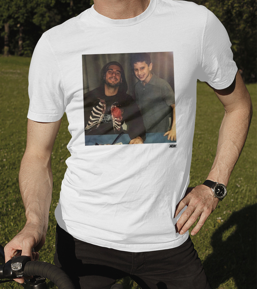 MJF Meet And Greet Signed Autograph AEW Shop Exclusive T-Shirt