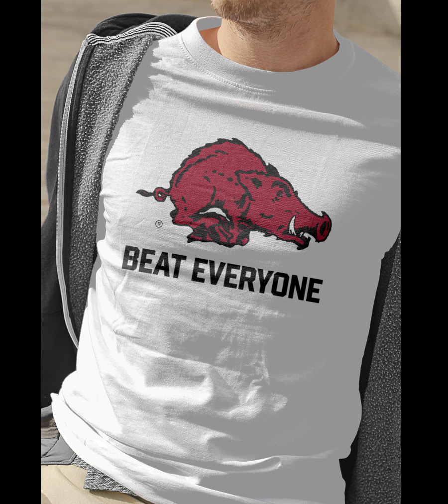 Beat Everyone Razorback Football T-Shirt