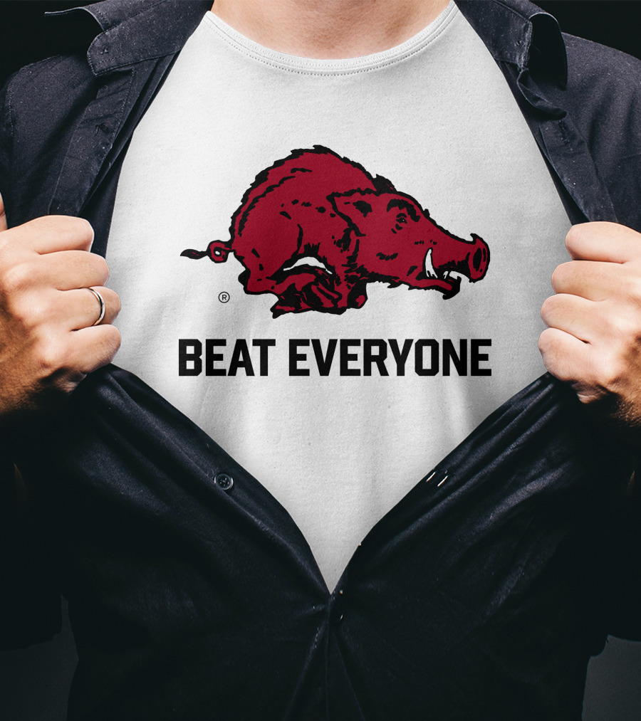 Beat Everyone Razorback Football T-Shirt