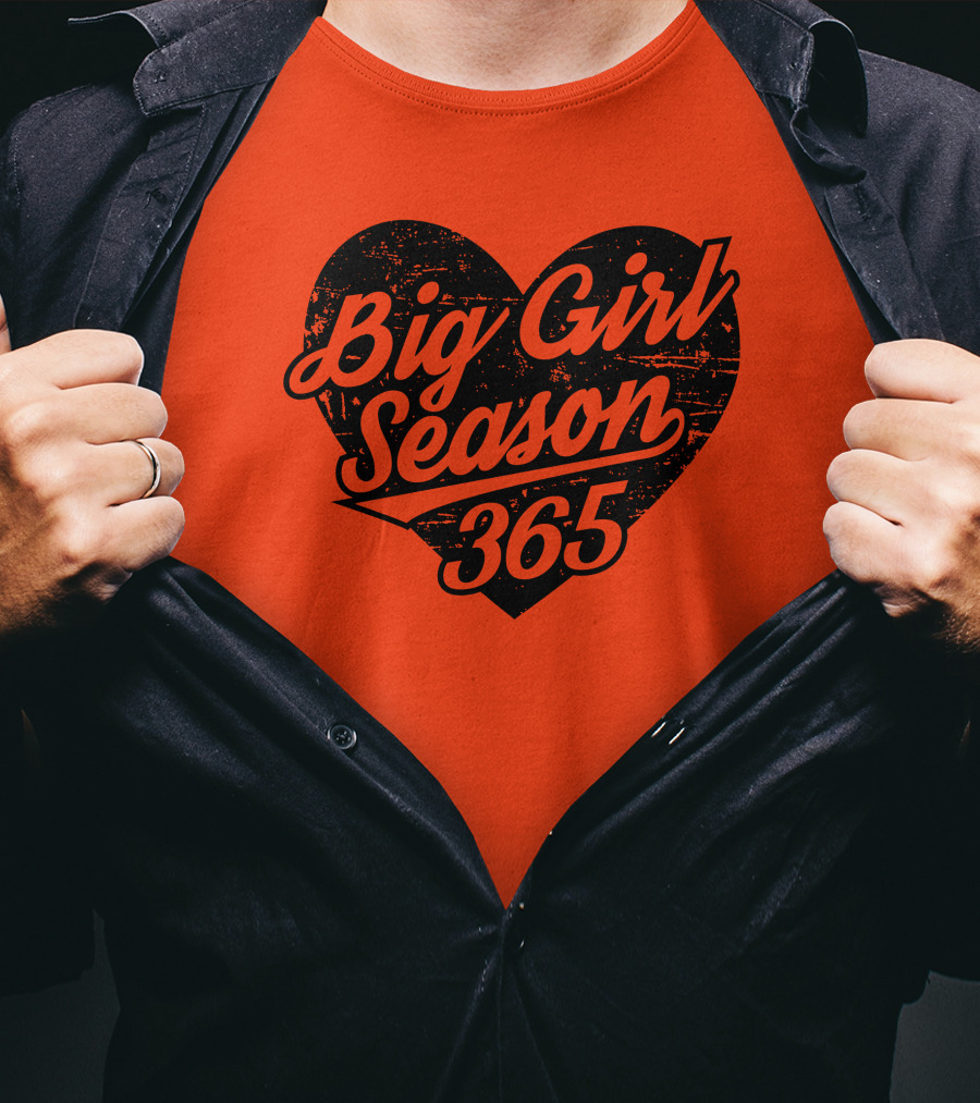 Big Girl Season 365 Heart T-Shirt