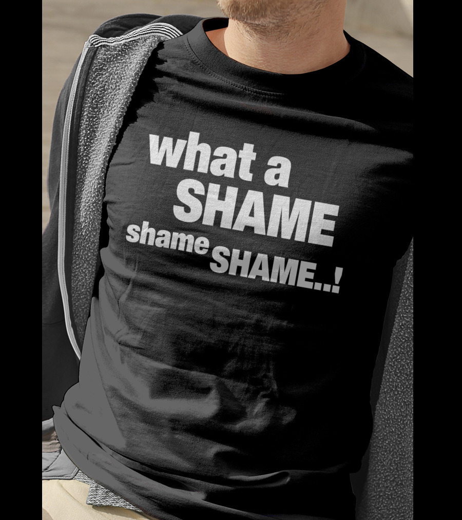 What A Shame Shame Shame Yungblud Merch T-Shirt