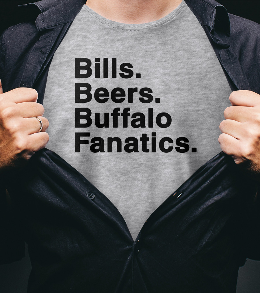 Bills Beers Buffalo Fanatics T-Shirt