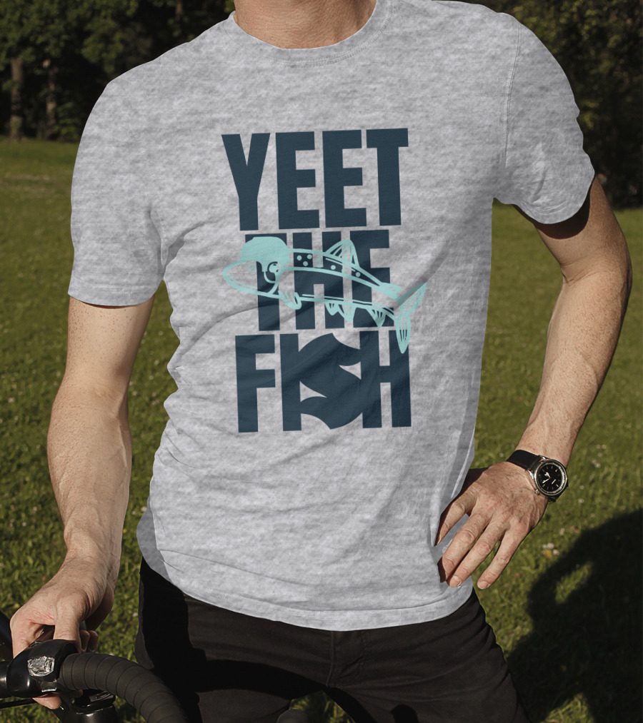 Seattle’s Best Kraken Podcast Yeet The Fish Release The Show T-Shirt