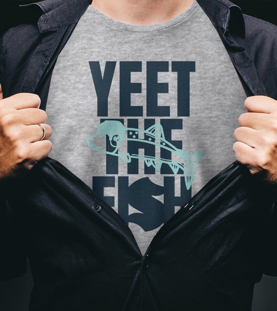 Seattle’s Best Kraken Podcast Yeet The Fish Release The Show T-Shirt