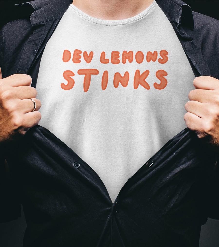 Dev Lemons Stinks T-Shirt