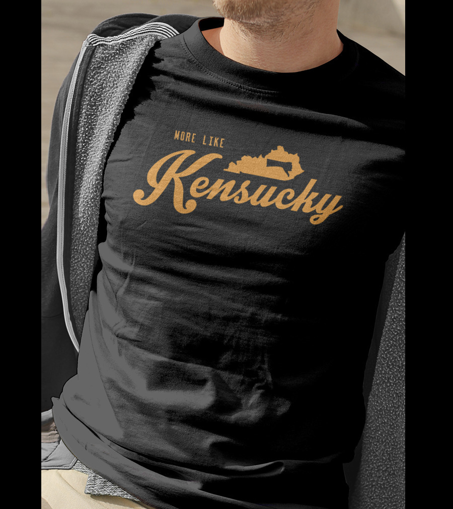 Sweetasamink More Like Kensucky Kentucky State Shape T-Shirt