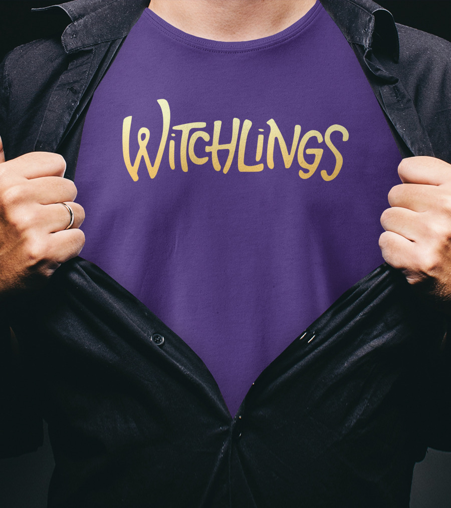 Witchlings Claribel A. Ortega Book Merchandise Purple T-Shirt