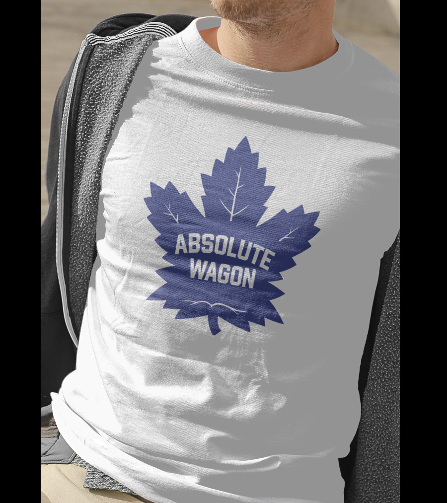 Spittin' Chiclets Merchandise Absolute Wagon Maple Leaf T-Shirt