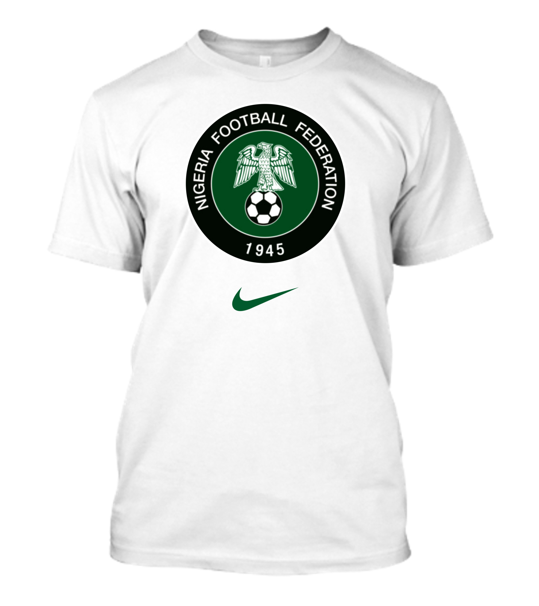Fast Track Nigeria Football Federation 1945 Super Eagles Crest T-Shirt