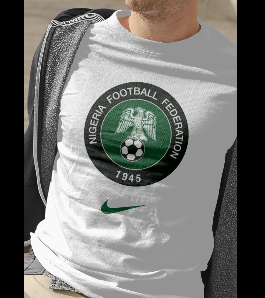Fast Track Nigeria Football Federation 1945 Super Eagles Crest T-Shirt