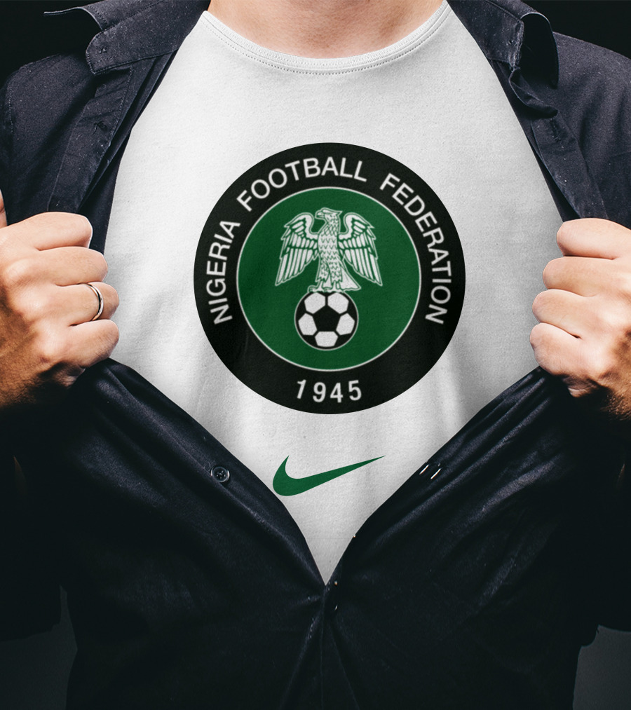 Fast Track Nigeria Football Federation 1945 Super Eagles Crest T-Shirt