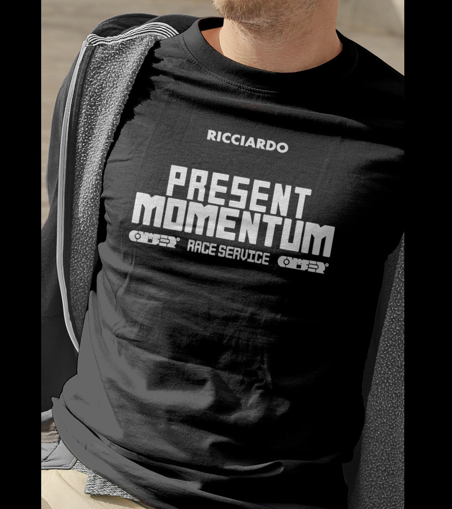 Ricciardo Present Momentum Race Service Ric3 T-Shirt
