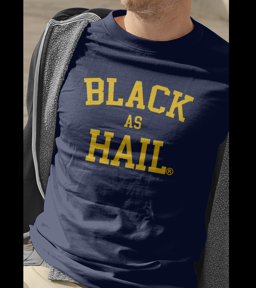 Jalen Rose Black As Hail Zach Shaw Sports T-Shirt