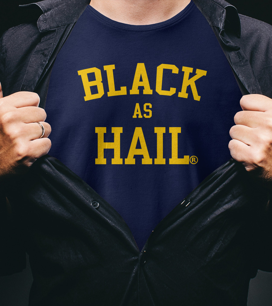 Jalen Rose Black As Hail Zach Shaw Sports T-Shirt