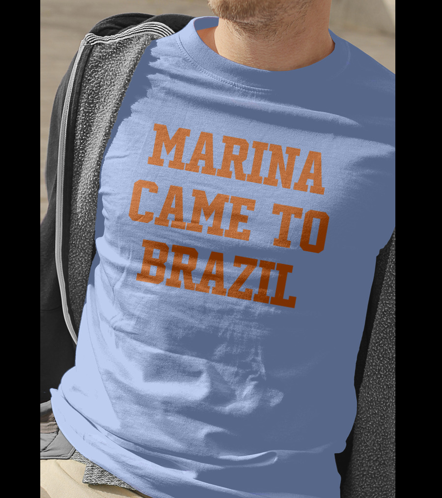 Marina Came To Brazil Marinadiamandis T-Shirt