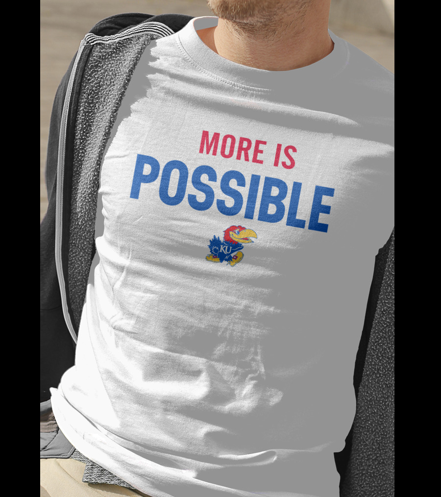 More Is Possible Kansas Jayhawks Team Golf NCAA KU T-Shirt