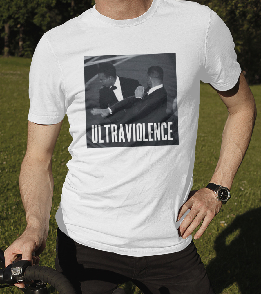 Ultraviolence He Hit Me And It Felt Like A Kiss Black And White Iconic Moment T-Shirt
