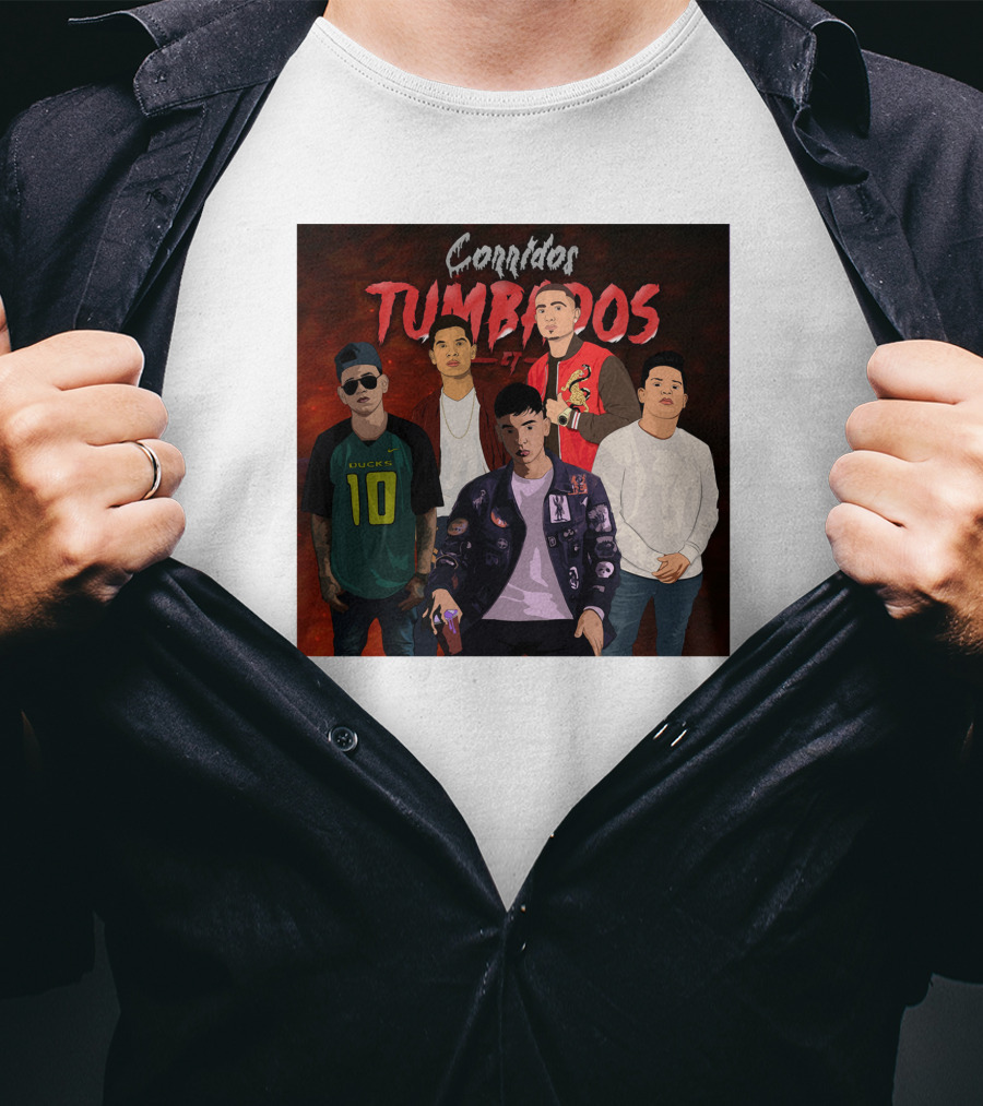 Corridos Tumbados Natanael Cano Malphite Details T-Shirt