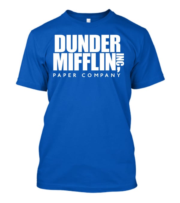 Rainnwilson Dunder Mifflin Inc Paper Company T-Shirt