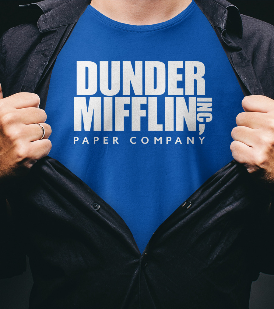 Rainnwilson Dunder Mifflin Inc Paper Company T-Shirt