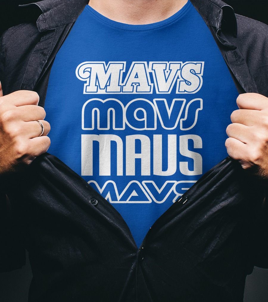 Fan Appreciation Night Mavs Mffl Brad Townsend Mavs Home Game 36 Mavs Typography T-Shirt