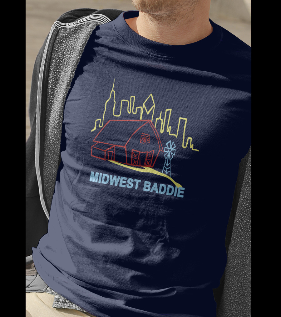 Midwest Baddie Barn Skyline T-Shirt