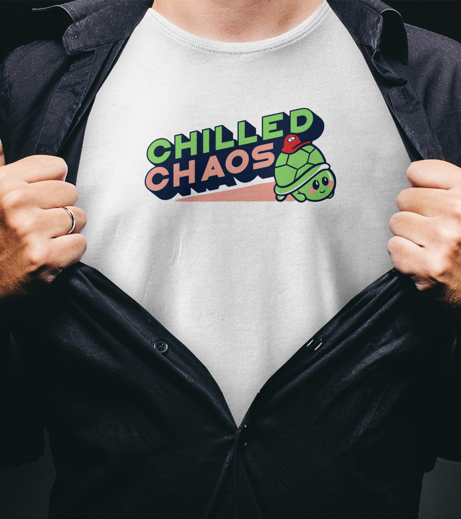 Chilledchaos Chilled Chaos Turtle Gaming Character T-Shirt