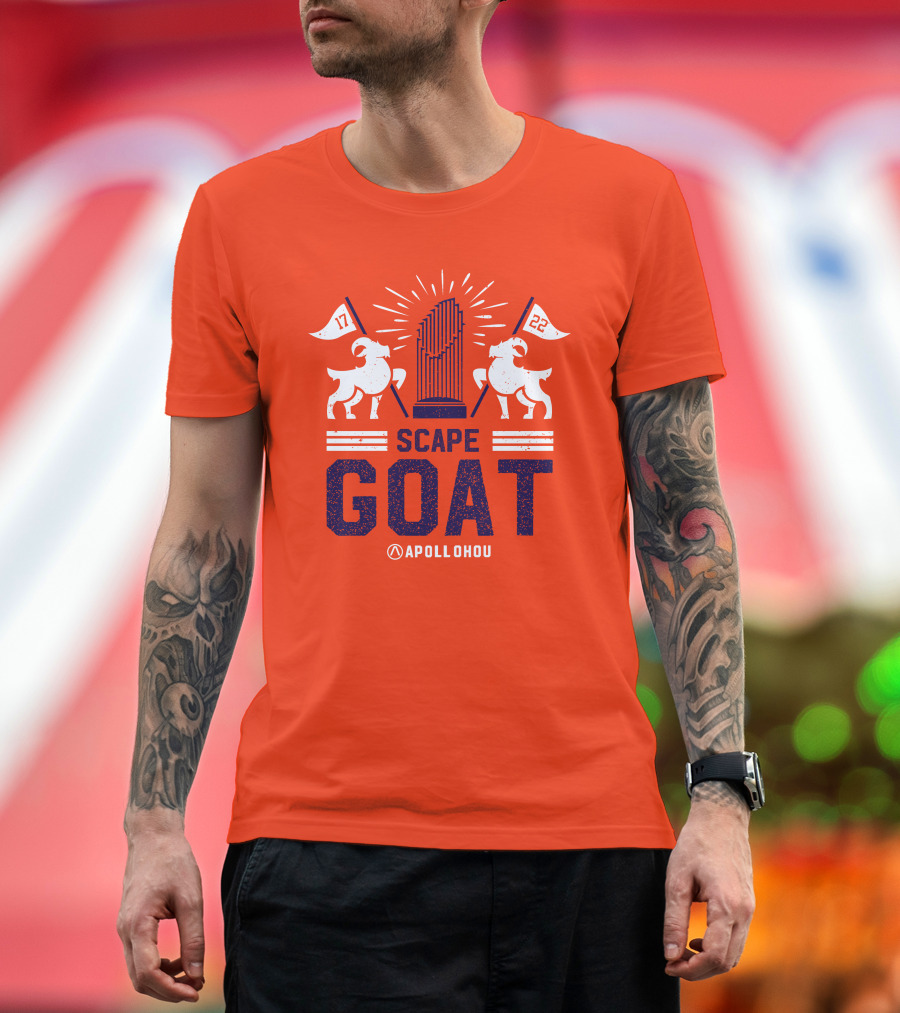 Apollohou Scape Goat 17 22 Trophy Flags T-Shirt