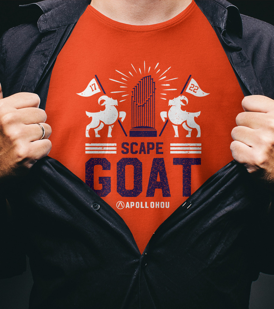 Apollohou Scape Goat 17 22 Trophy Flags T-Shirt